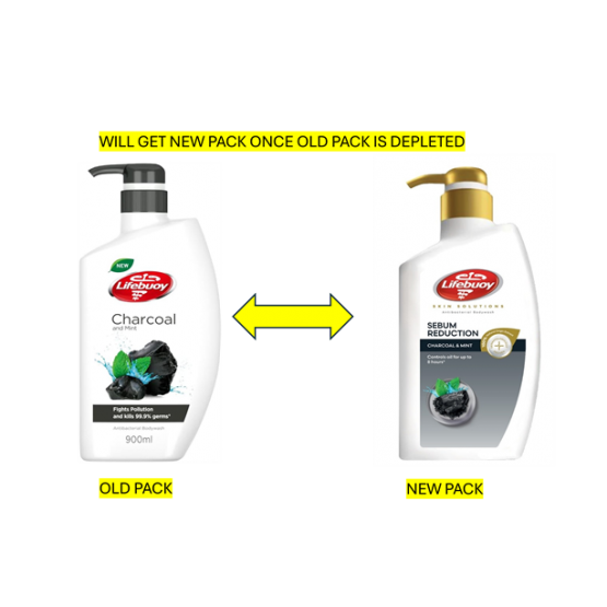 Lifebuoy Bodywash Charcoal 900ml